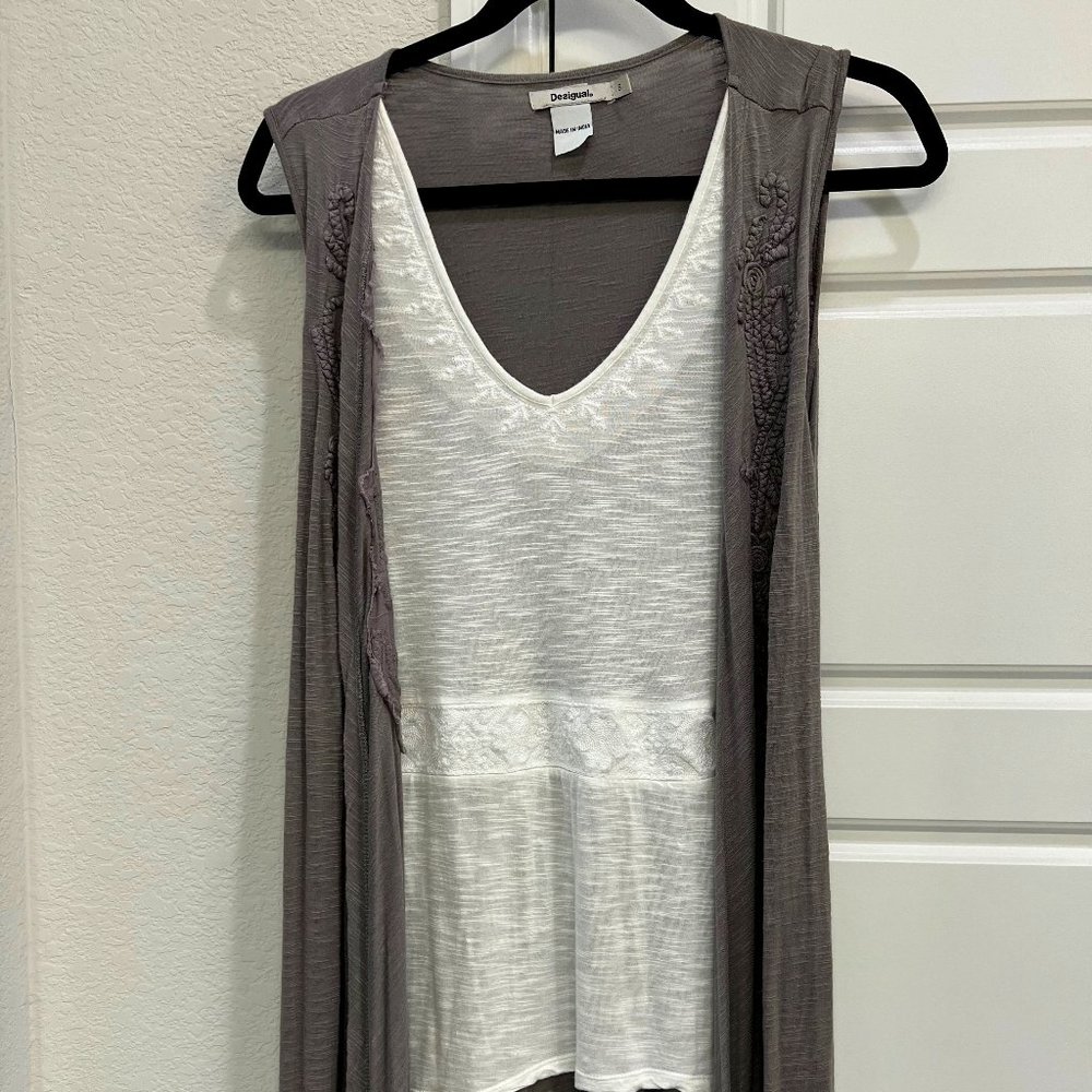 Desigual Sleeveless Tunic/Vest
